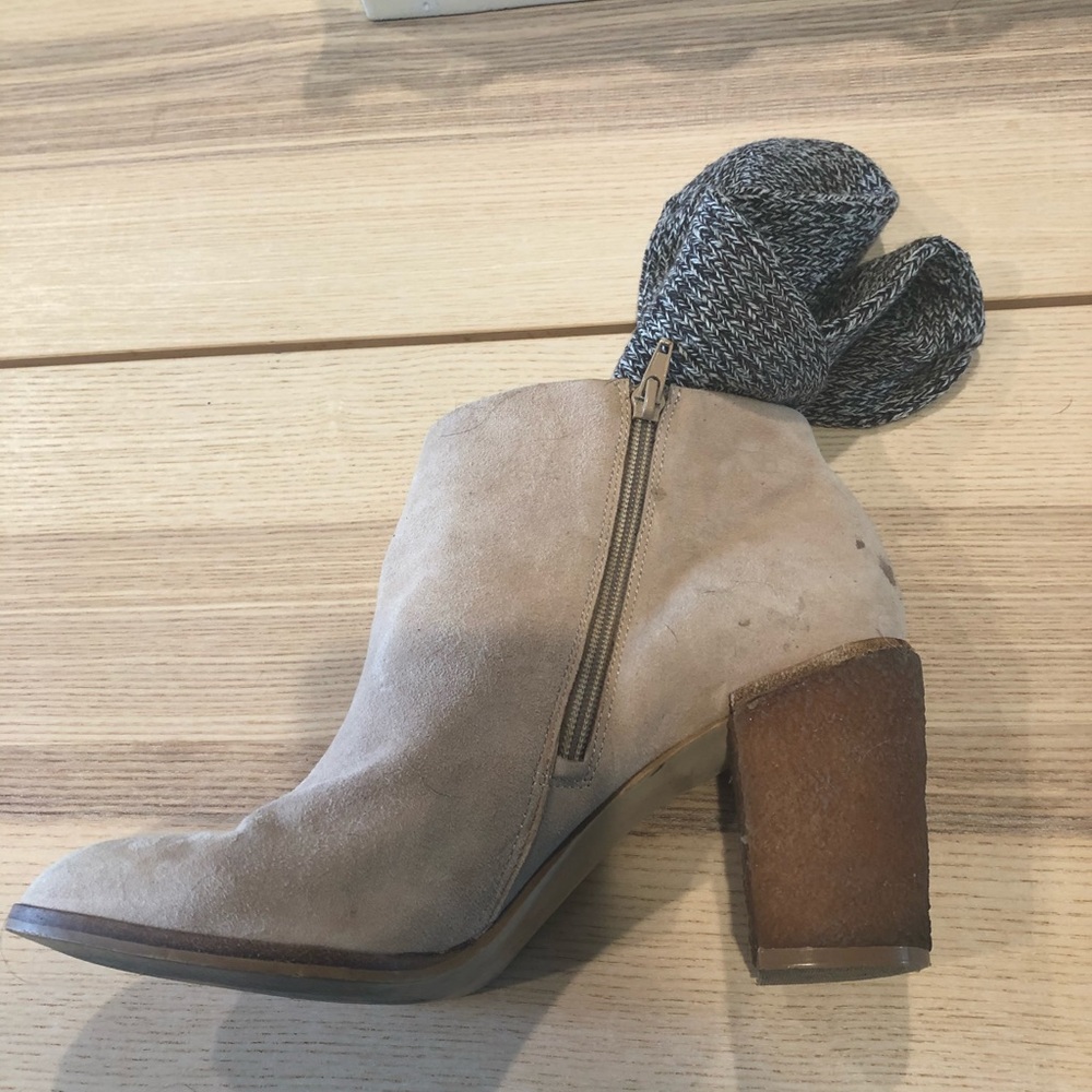 Suede Booties - image 4